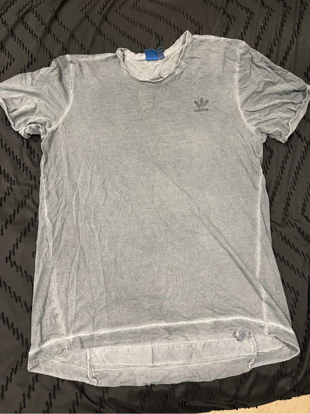 adidas Light Gray Short Sleeve Tee